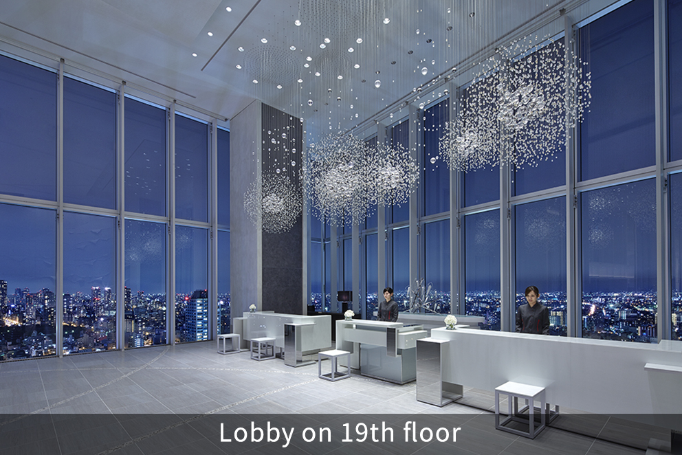 Lobby on 19th floor