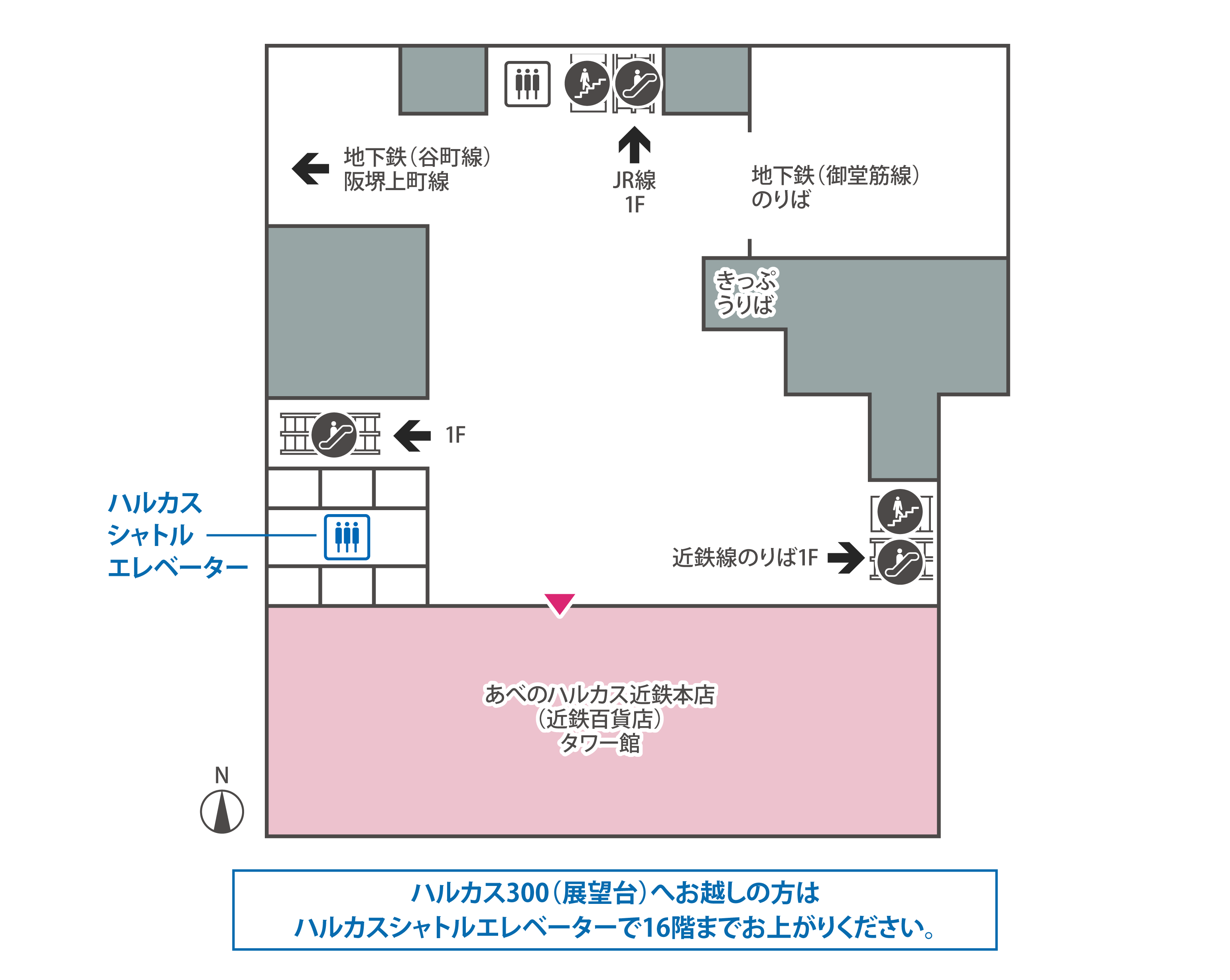 B1F フロアガイド