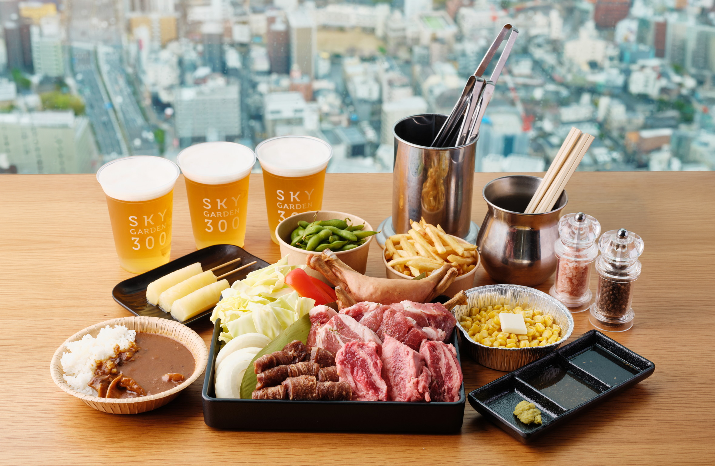 食べるでBBQ|ハルカス300