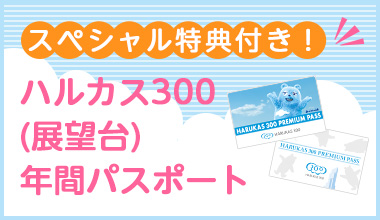 ハルカス300（展望台）年間パスポート