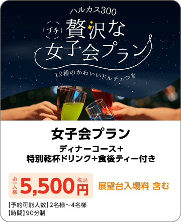 ご予約サイト一覧 ハルカス300 展望台 あべのハルカス