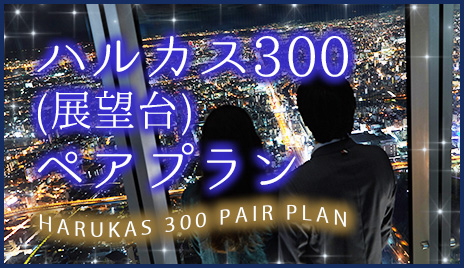 ハルカス300ペアプラン