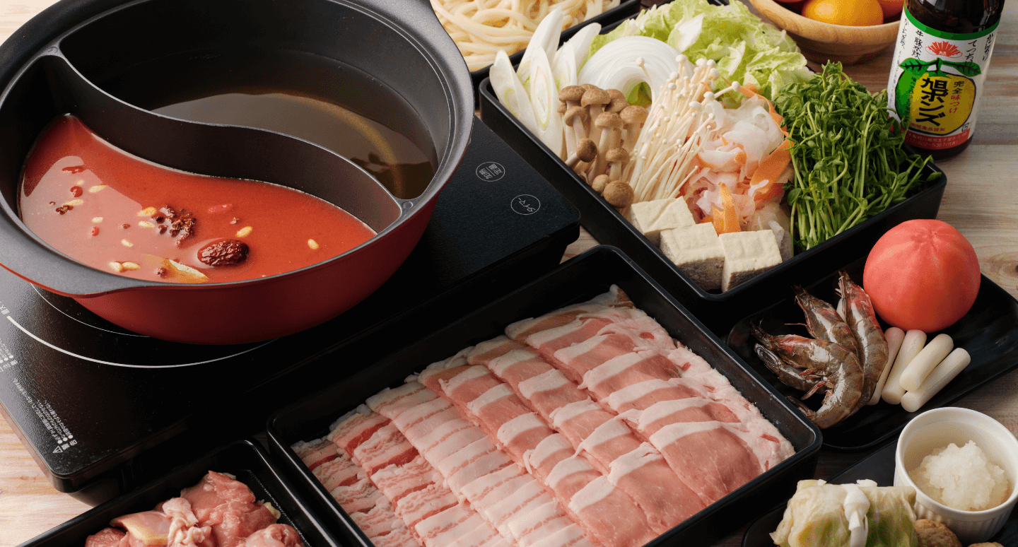 茶美豚＆備中高原鶏コース