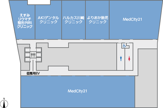 メディカルフロア（21F）