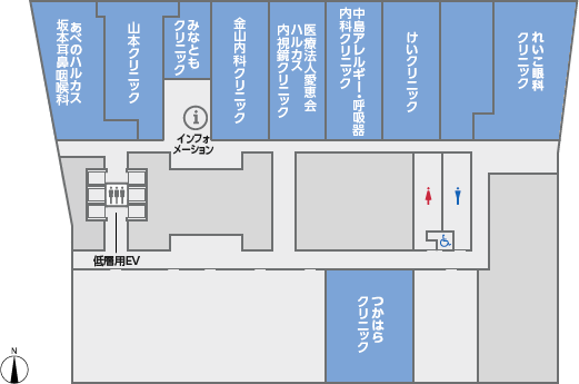 メディカルフロア（22F）