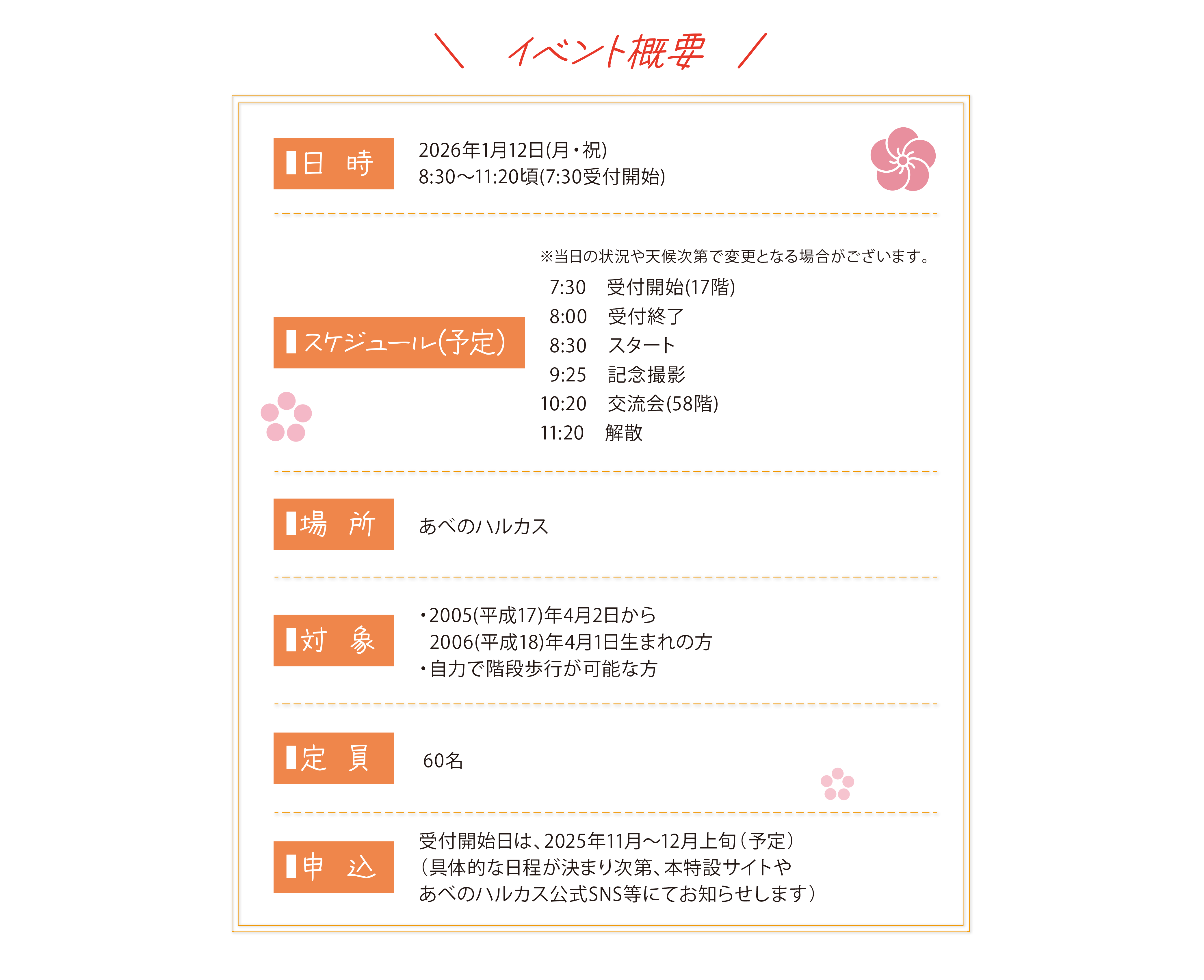 イベント概要