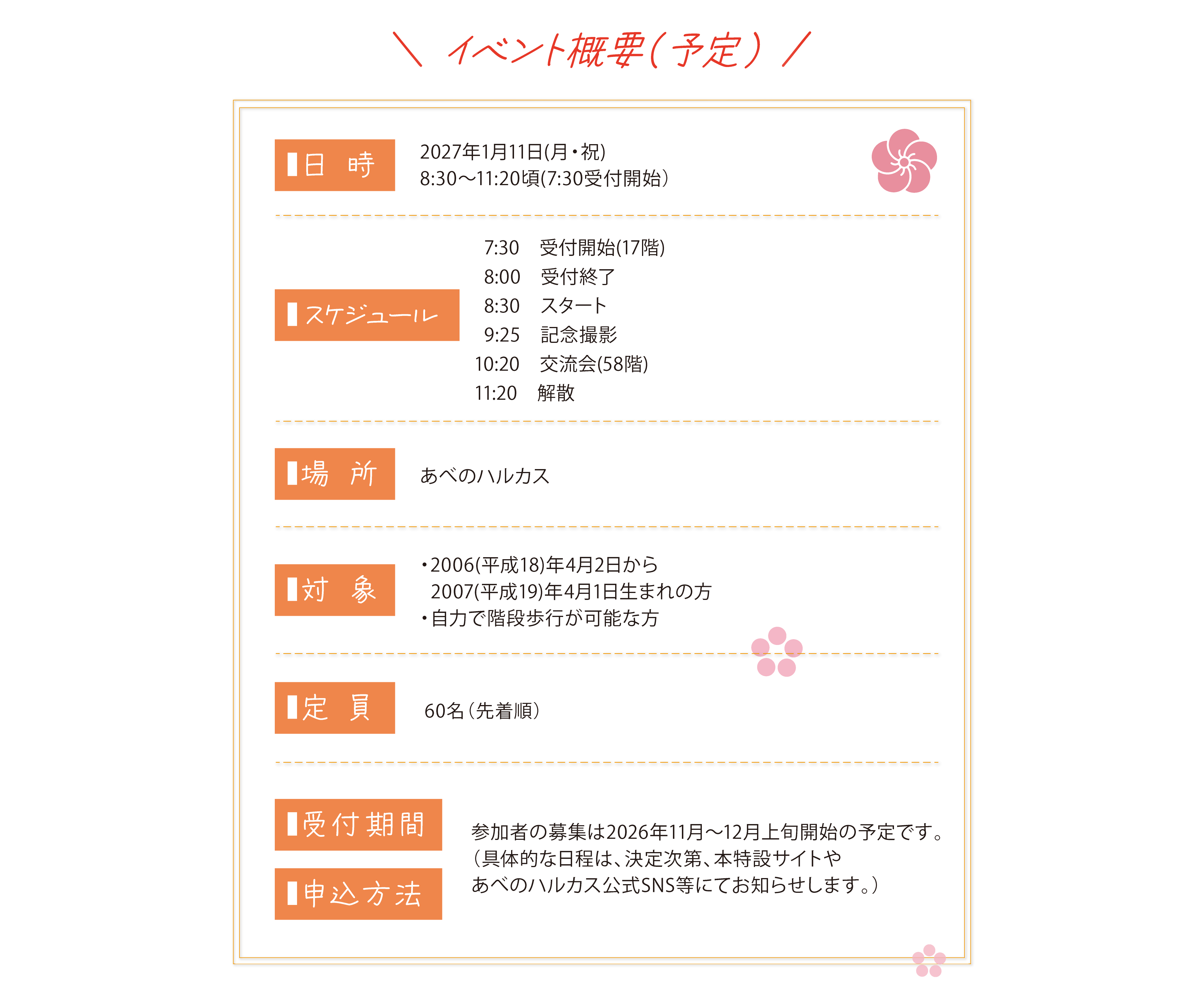 イベント概要